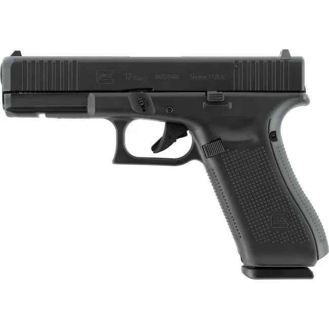Gock 17 Gen5  9mm P.A.K. SRS Black